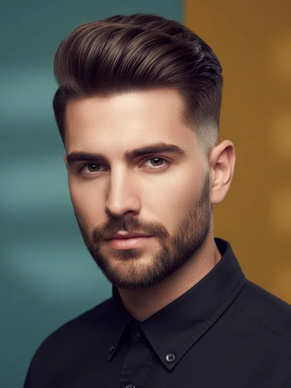 40 Perfect Mid Taper Fade Haircuts for Men 2025 32 Mid Taper Fade Comb Over