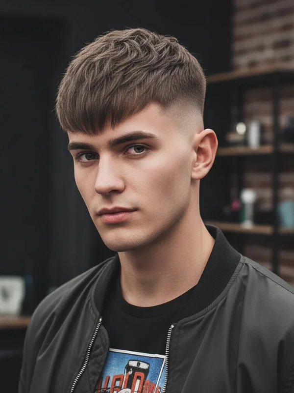 40 Perfect Mid Taper Fade Haircuts for Men 2025 7 Mid Taper Fade Fringe