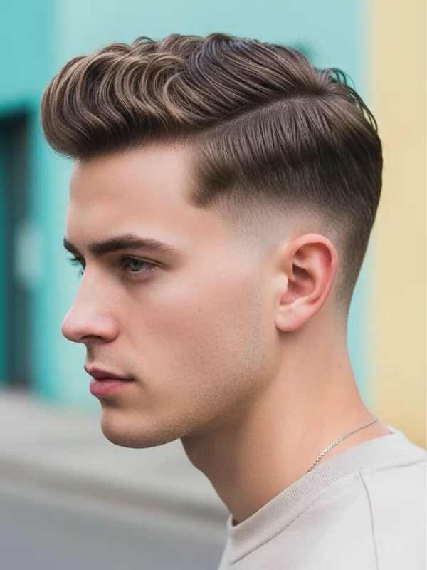 40 Perfect Mid Taper Fade Haircuts for Men 2025 37 Mid Taper Fade Perm