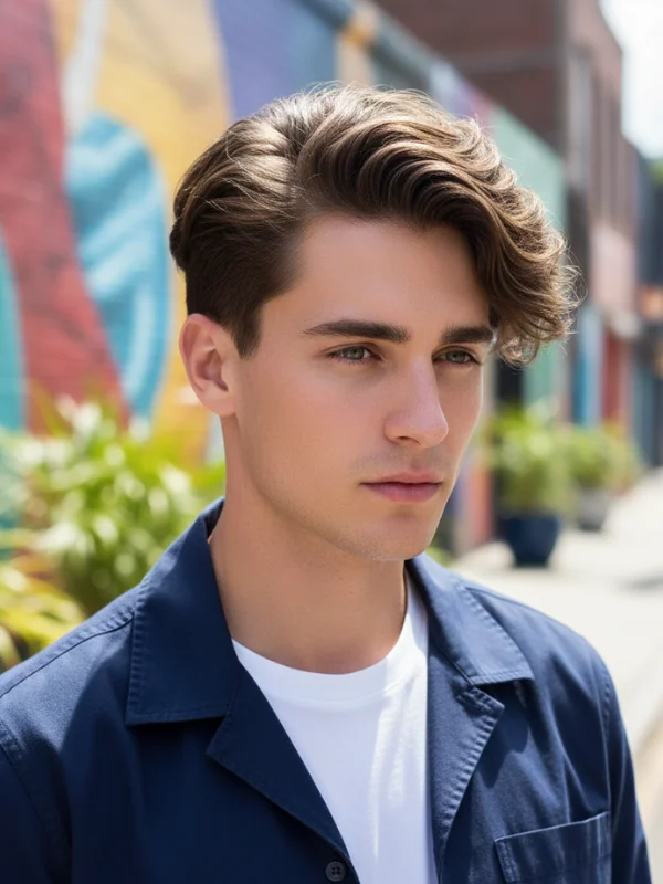 40 Perfect Mid Taper Fade Haircuts for Men 2025 24 Mid Taper Fade for Long Hair
