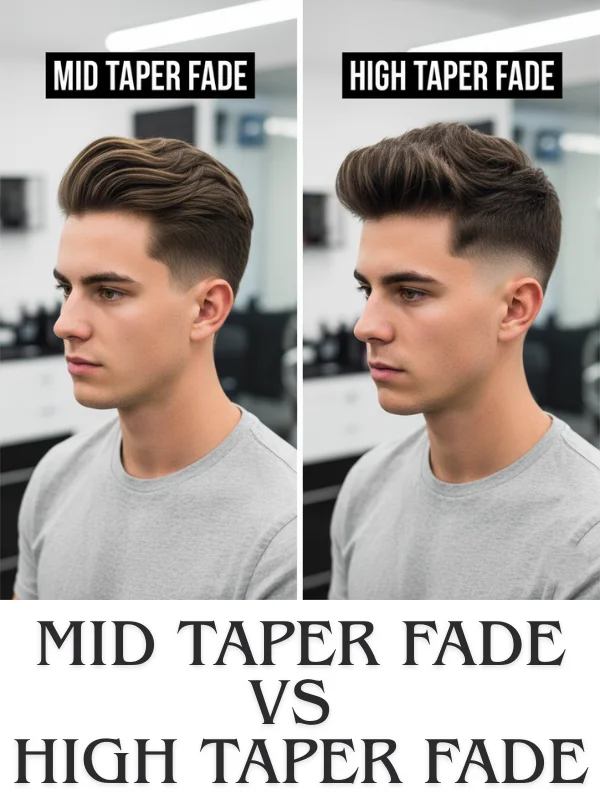 40 Perfect Mid Taper Fade Haircuts for Men 2025 44 Mid Taper Fade vs High Taper Fade