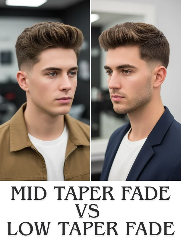 40 Perfect Mid Taper Fade Haircuts for Men 2025 43 Mid Taper Fade vs Low Taper Fade
