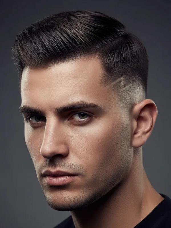 40 Perfect Mid Taper Fade Haircuts for Men 2025 19 Mid Taper Fade with Design