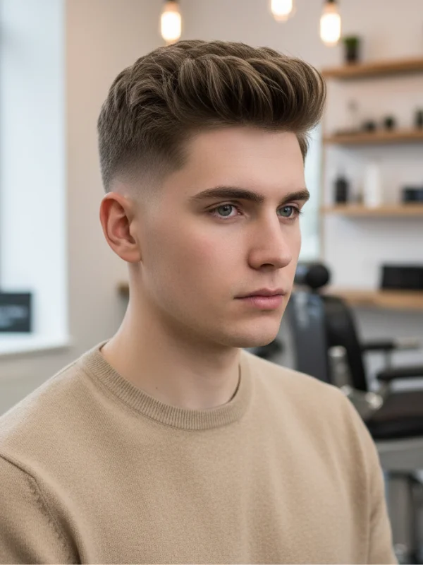 40 Perfect Mid Taper Fade Haircuts for Men 2025 16 Mid Taper Fade with Textured Crop