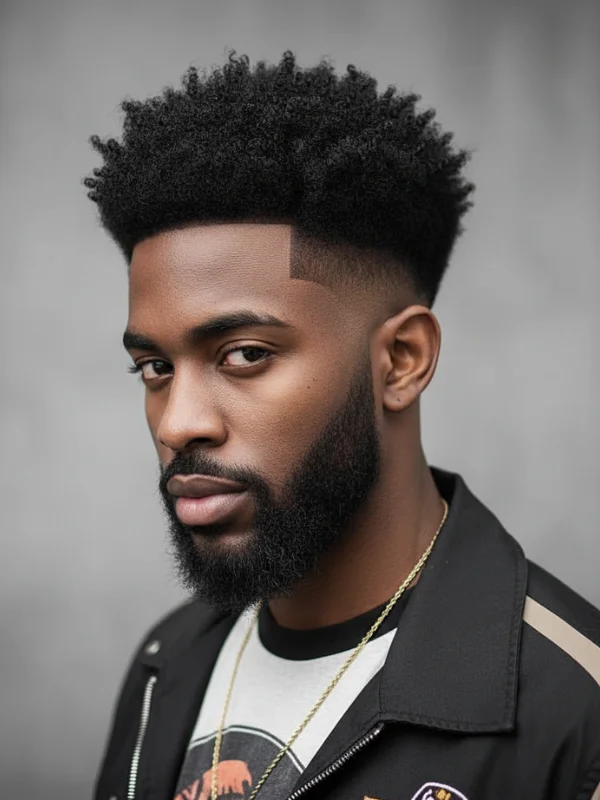 40 Perfect Mid Taper Fade Haircuts for Men 2025 21 Modern Afro Mid Taper Fade