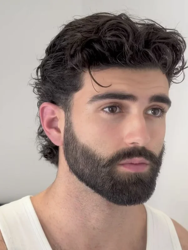 Modern Mullet with Beard