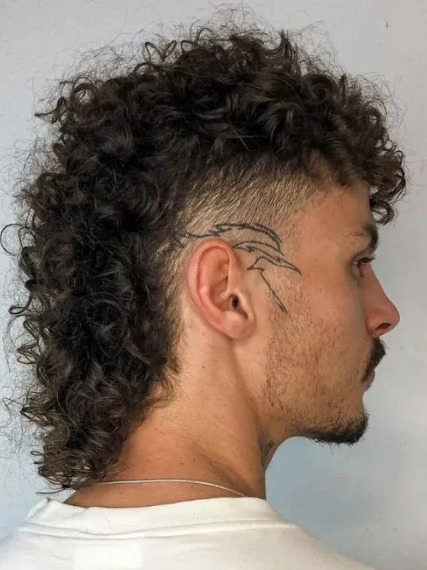 Permed Mullet Taper