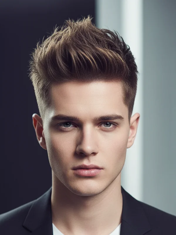 40 Perfect Mid Taper Fade Haircuts for Men 2025 36 Spiky Hair with Mid Taper Fade