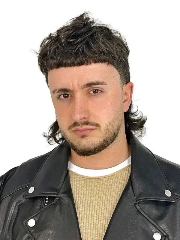 Straight Bang Mullet