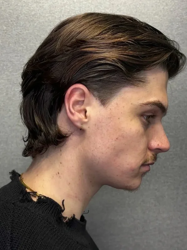 Straight Hair Mullet