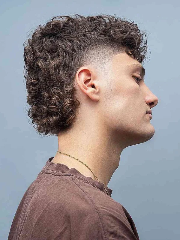 Temp Fade Mullet