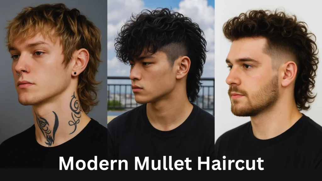 What Is A  Modern Mullet Haircut