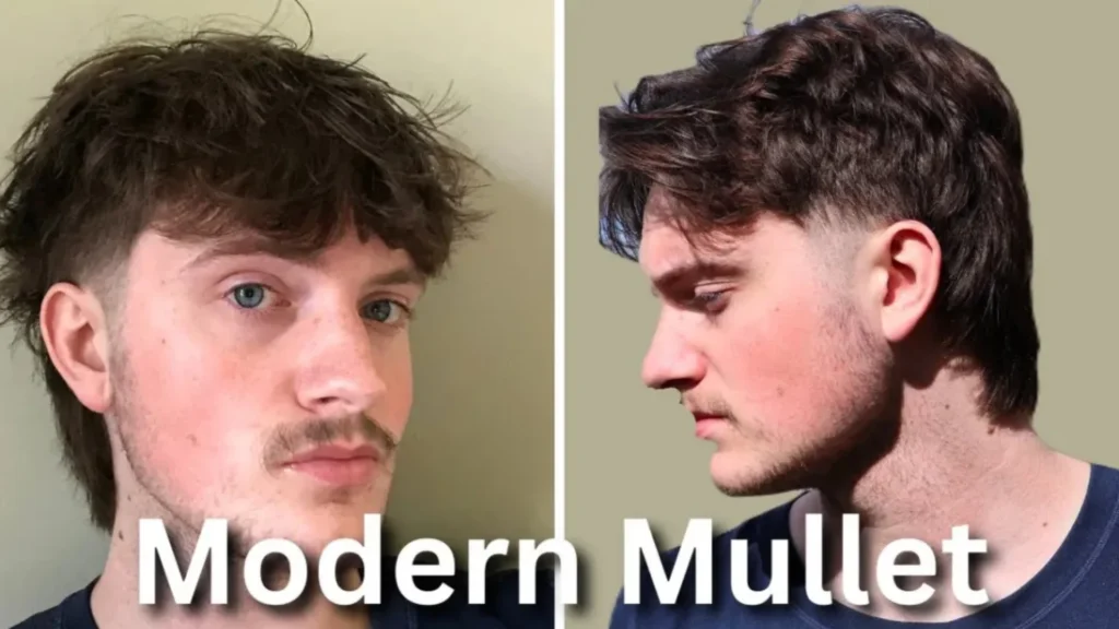 What Is A  Modern Mullet Haircut