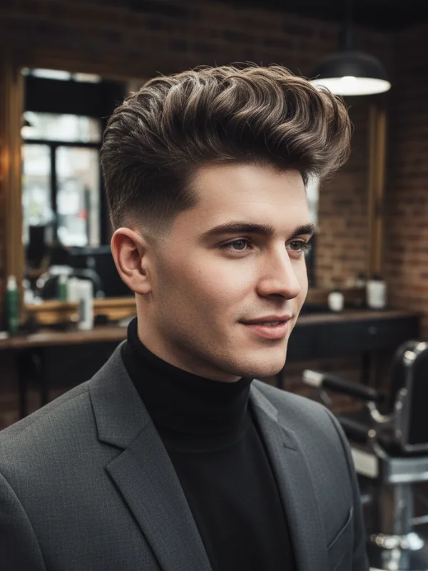 High Taper Fade Blowout