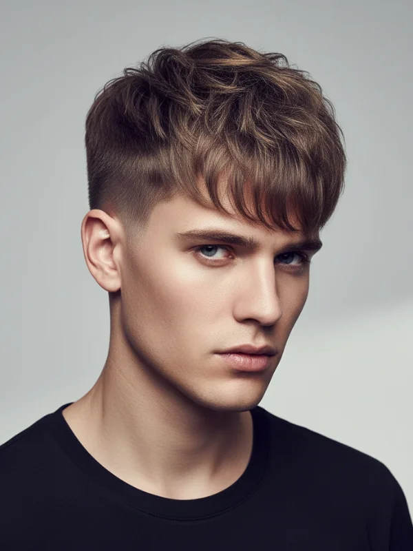 High Taper Fade Fringe