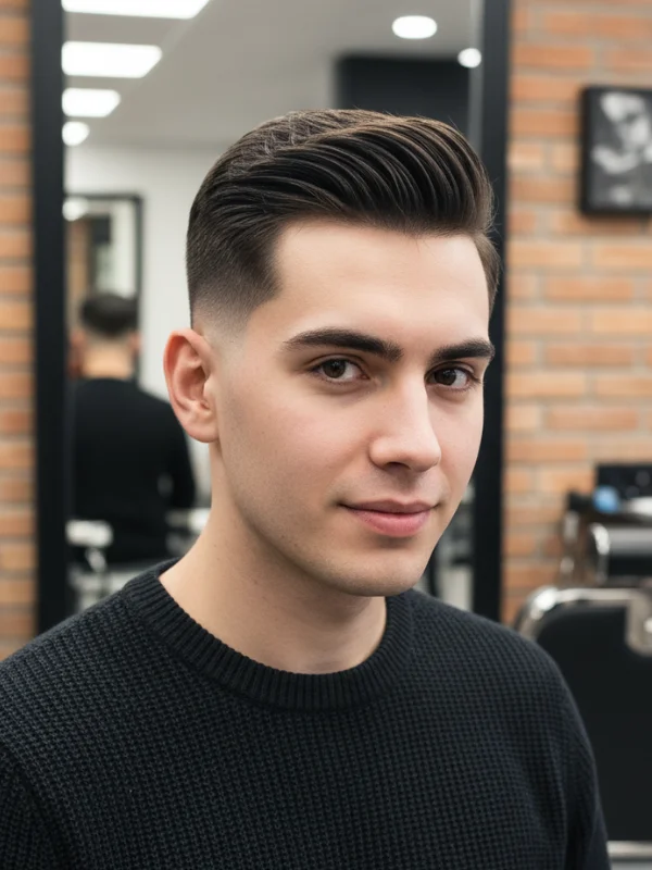 High Taper Fade Haircut